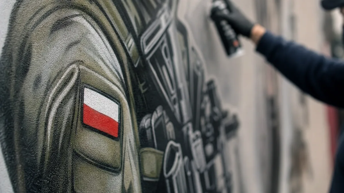 Generał z Boru Kunowskiego miał być prawie zapomniany. Przypomina go mural