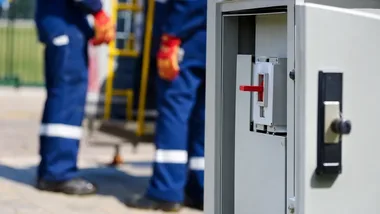 Pozorowany sabotaż w zakładzie PGE. Służby ćwiczyły reakcję na zagrożenie