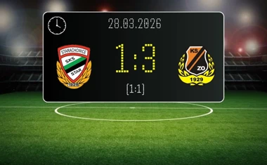 [PIŁKA NOŻNA] Betclic 3. Liga Grupa 4 (Grupa IV): Star Starachowice – KSZO Ostrowiec 1:3