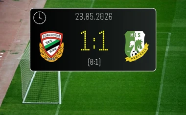 [PIŁKA NOŻNA] Star Starachowice – Podlasie Biała Podlaska 1:1 w 33. kolejce Betclic 3. Ligi Grupa 4 (Grupa IV)