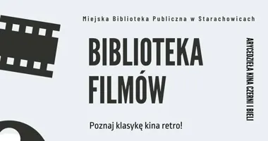 Grafika promocyjna wydarzenia Biblioteka Filmów: Amerykański film noir w Czytelni MBP