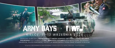 Grafika promocyjna wydarzenia Army Days Kielce 2026