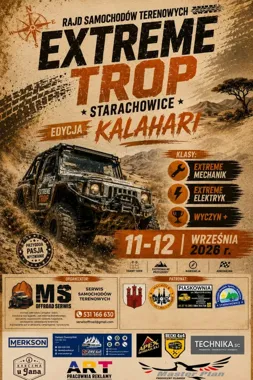 Grafika promocyjna wydarzenia Extreme Trop Starachowice 2026