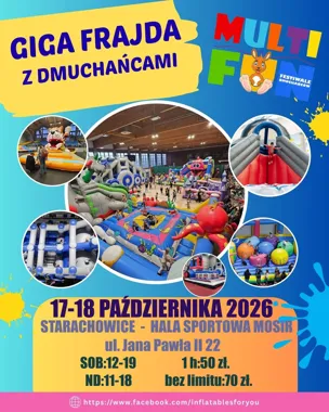 Giga Frajda: zabawa w Starachowicach