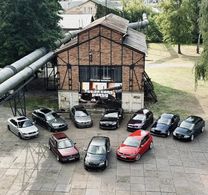 Grafika promocyjna wydarzenia StarCarsParty vol.2 — tuning show w Starachowicach