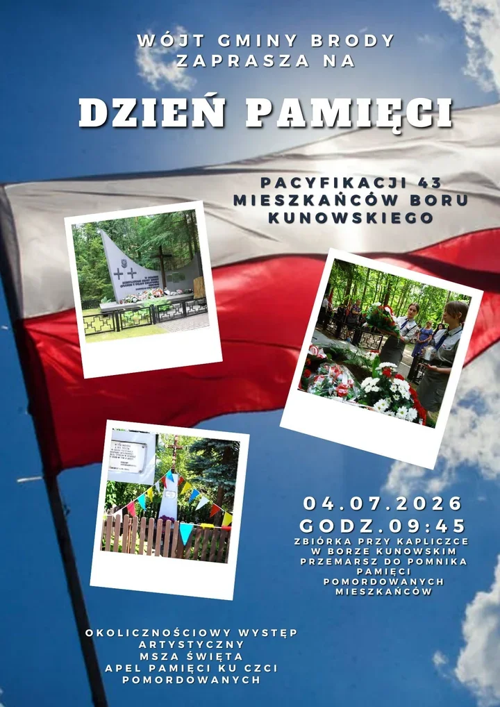 Uroczystość w Borze Kunowskim przypomni o jednej z najokrutniejszych pacyfikacji