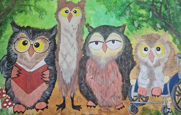 Prace przedszkolaków z Lubieni trafią na licytację WOŚP - akcja "Malujemy Sercem