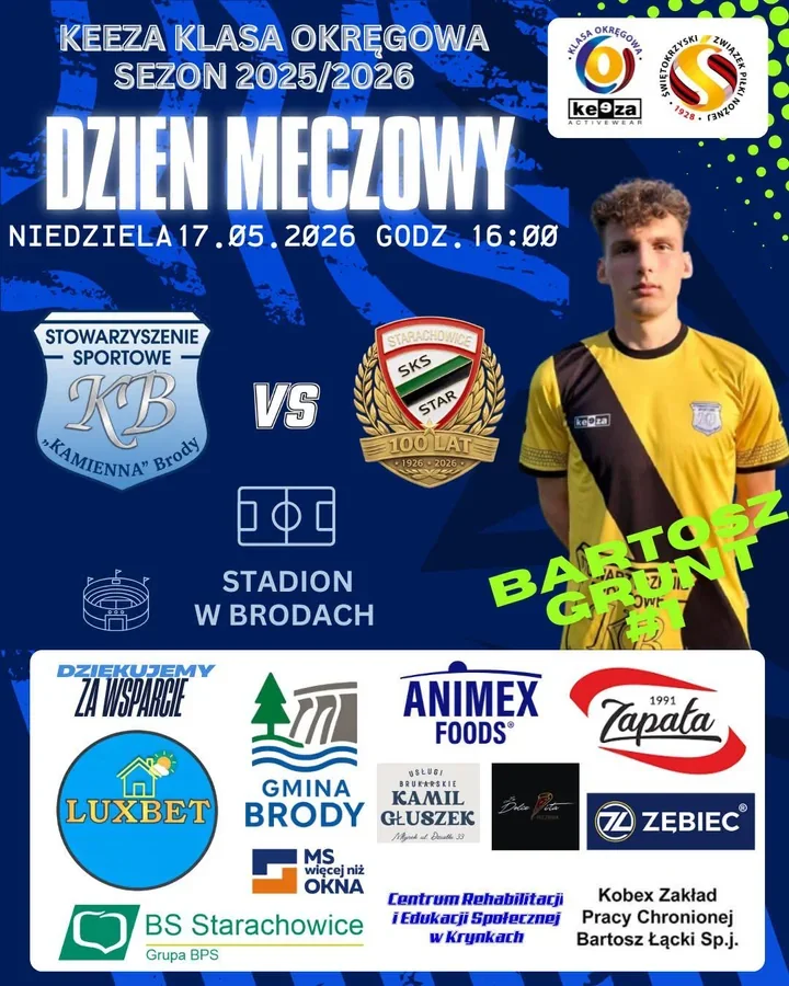 Derby w Brodach znów elektryzują powiat. Star II jedzie po rewanż