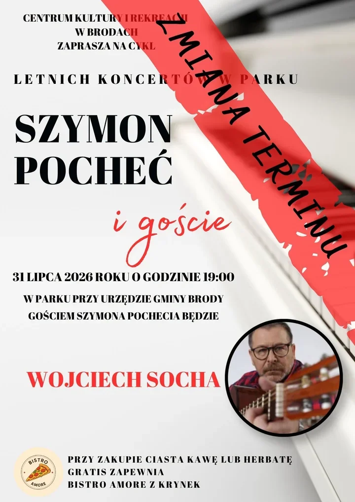 Pogoda pokrzyżowała koncertowe plany. W Brodach wyznaczono nowy termin