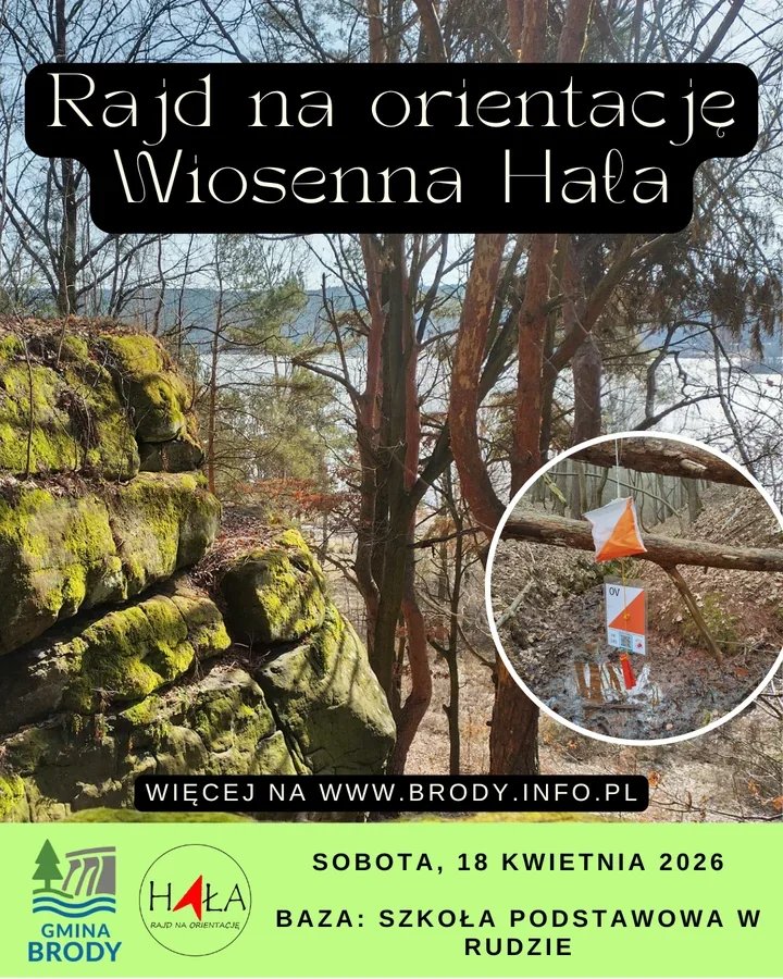 Wiosenna Hała znów poprowadzi przez Brody z mapą, kompasem i pięcioma trasami