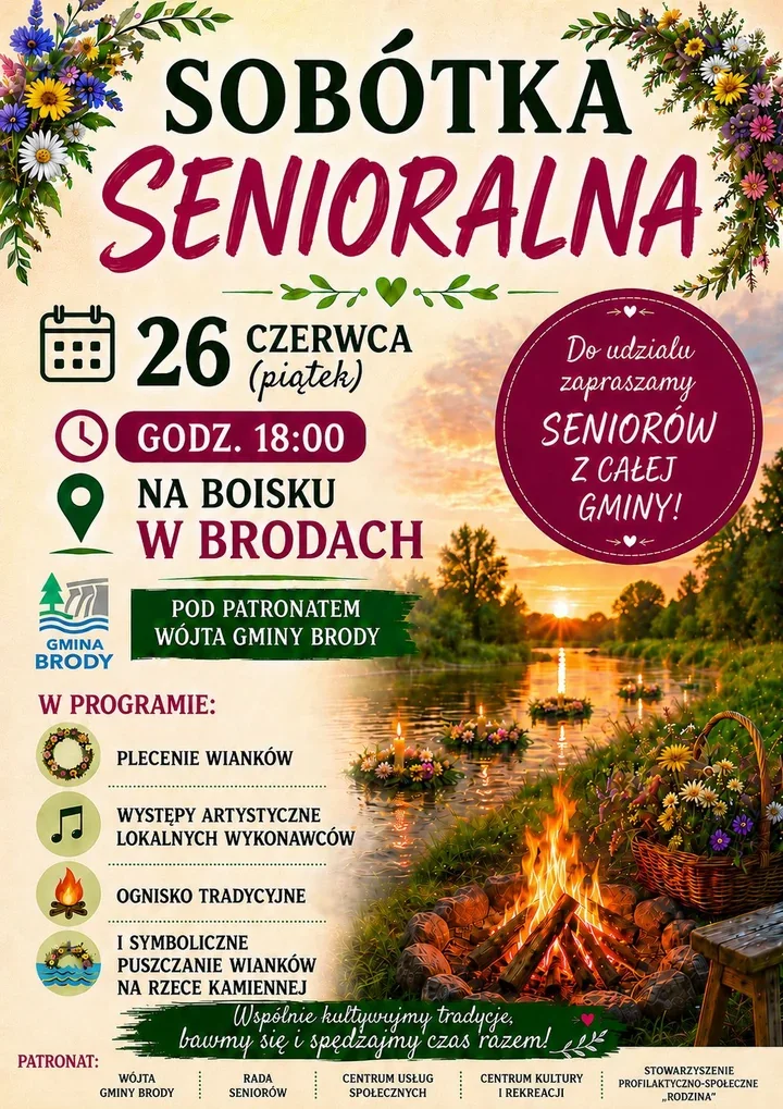 Wieczór z wiankami i śpiewem połączy pokolenia w Brodach