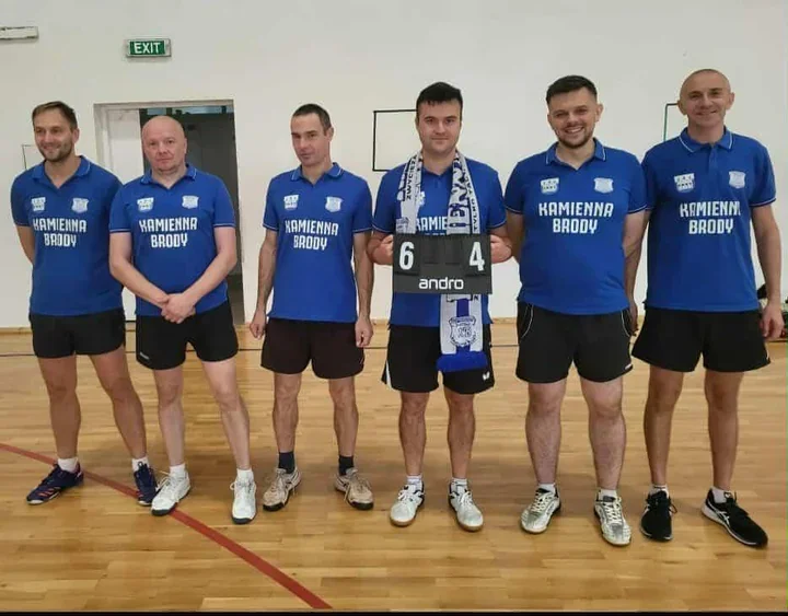 Nowa siła w II lidze - Kamienna Brody stawia na tenis stołowy