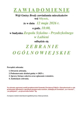 W Lubieni policjanci ostrzegą przed oszustwami. Wróci też temat gminy