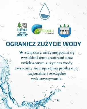 W gminie Brody spada ciśnienie w kranach. Jest apel o oszczędzanie wody