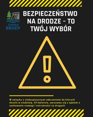 Po niedzielnych zdarzeniach w Brodach pada apel o ostrożność na drogach