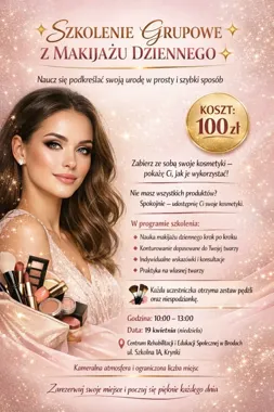 W Krynkach pokażą, jak zrobić szybki makijaż dzienny bez porannego chaosu