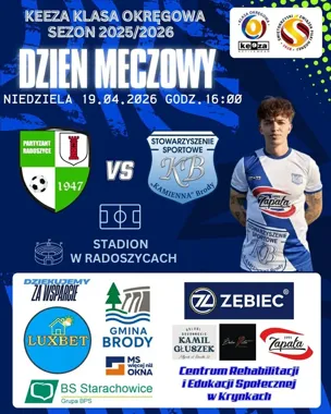 Kamienna Brody jedzie do Radoszyc po punkty mimo osłabień