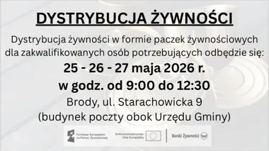 W Brodach rusza kolejna pomoc. Paczki odbiorą rodziny w potrzebie
