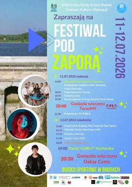 Muzyka wraca pod zaporę. Brody szykują letni festiwal z lokalnym akcentem