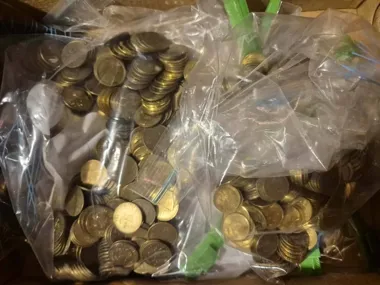 W Brodach zebrali ponad 16 kilogramów monet. Cel był bardzo konkretny