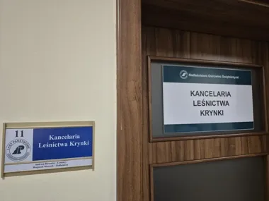 Leśnicze kancelarie w Brodach już przyjmują interesantów obok urzędowych spraw