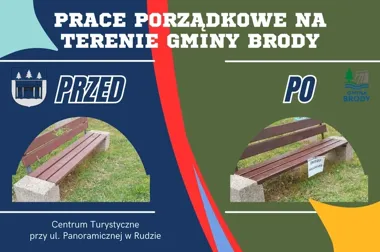W Brodach ruszyły wiosenne porządki. Zmieniła się wiata i przydrożne rowy