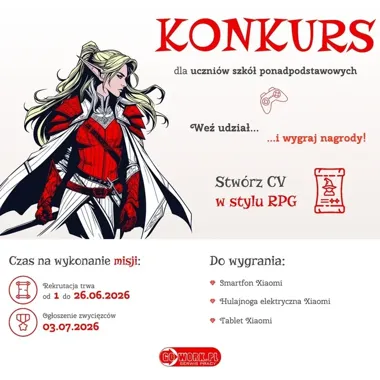 CV jak karta postaci. Młodzi z Brodów mogą zagrać o nagrody