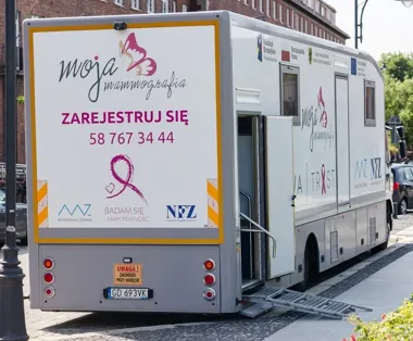 W Krynkach stanie mammobus. Bezpłatne badania bez skierowania i bez opłat