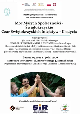 Grant do 10 tysięcy złotych bez wkładu własnego. Spotkanie w Starachowicach