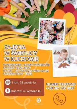 Nowe zajęcia w Brodach i Kuczowie. Oferta dla dzieci, dorosłych i seniorów