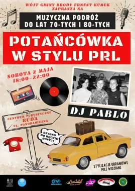 W Rudzie sezon ruszy od potańcówki w stylu PRL z muzyką lat 70. i 80.