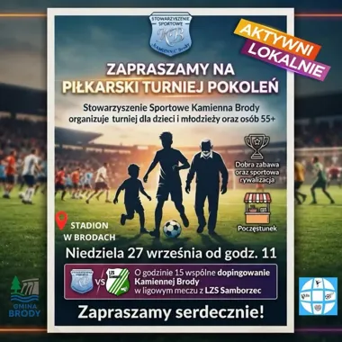 Jedna niedziela, dwa piłkarskie wydarzenia i ważny mecz Kamiennej Brody