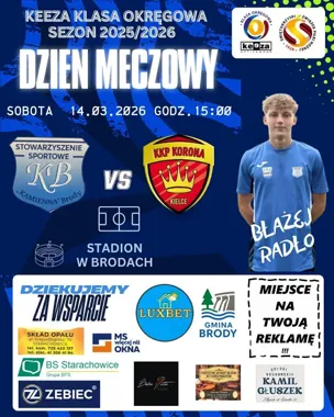 Kamienna podejmuje wicelidera Koronę – młodość i rewanż na stadionie w Brodach