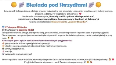 Muzyka, biesiadne jedzenie i spotkanie w Krynkach. Nadchodzi pożegnanie lata