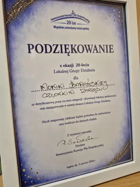 Jubileusz dla Moniki Barańskiej w Łagowie. Doceniono lata pracy dla wsi