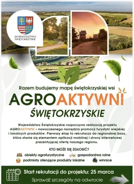 AgroAKTYWNI ma otworzyć świętokrzyską wieś na turystów i lokalne smaki
