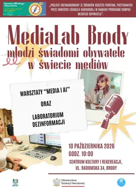 Młodzi nauczą się rozpoznawać fałszywe treści. Warsztaty w Brodach