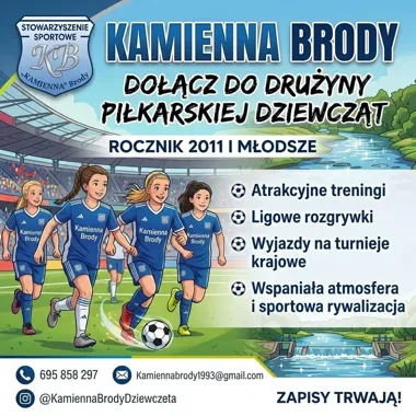 Dziewczęta ruszają po piłkarską przygodę. Kamienna Brody prowadzi nabór