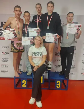Sara Ubermanowicz zdobyła srebro mistrzostw Polski w formule K-1