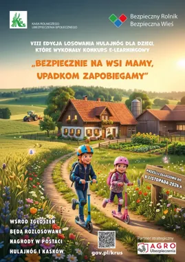 Dzieci rolników mogą zdobyć hulajnogi i kaski. Ruszyła akcja KRUS