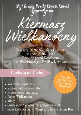 W Krynkach znów staną wielkie palmy i pachnące wielkanocne stoiska
