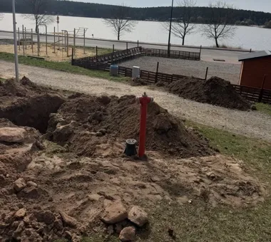 W Rudzie dobiega końca wodociągowa inwestycja, która otwiera teren na sezon