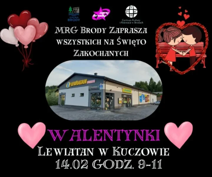 Walentynkowy poranek przy Lewiatanie - niespodzianki i zdjęcia w Brodach