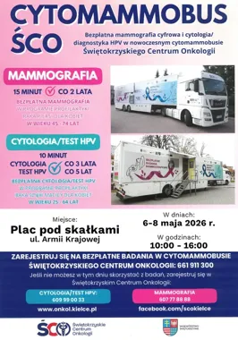 Cytomammobus wraca do Starachowic. Badania bez skierowania i bez czekania