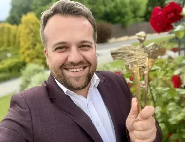 Marek Materek z wyróżnieniem za zmianę, którą widać w Starachowicach