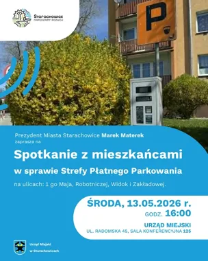 Starachowice wracają do sporu o parkowanie. W grze są karty mieszkańców