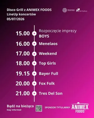 Disco Grill wraca do Starachowic. Na scenie znane nazwiska i wstęp wolny