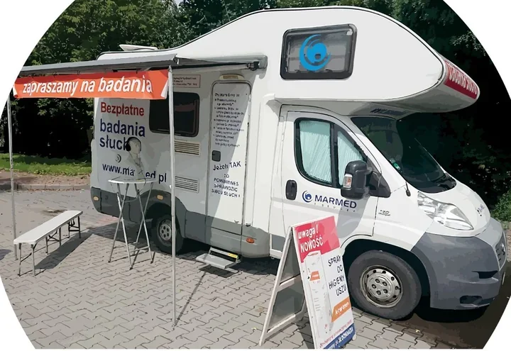 Bezpłatne badania słuchu w słuchobusie – parking przy Ośrodku Zdrowia w Mircu