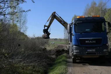 W Mircu ruszyła rozbudowa drogi do Podkowalowa z chodnikiem