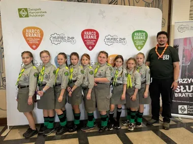 Mirzeckie zuchy znów błysnęły na Harcograniu w Starachowicach